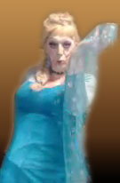 Pic of Beautiful Transgender Girl Modeling Elsa