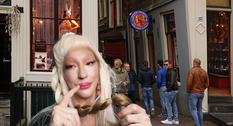 Pic of Beautiful Transgender Girl Modeling Pammy Does Amsterdam