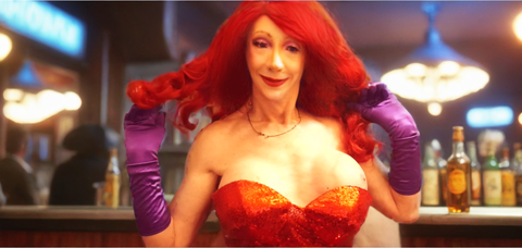 Pic of Beautiful Transgender Girl Modeling Jessica Rabbit Redux