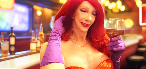 Pic of Beautiful Transgender Girl Modeling Jessica Rabbit Redux