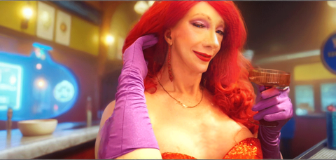 Pic of Beautiful Transgender Girl Modeling Jessica Rabbit Redux