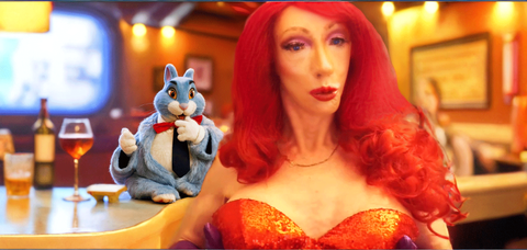 Pic of Beautiful Transgender Girl Modeling Jessica Rabbit Redux