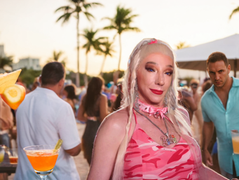 Pic of Beautiful Transgender Girl Modeling Miami Bitch