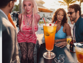Pic of Beautiful Transgender Girl Modeling Miami Bitch