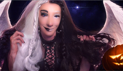 Pic of Beautiful Transgender Girl Modeling Fallen Angel