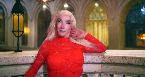 Pic of Beautiful Transgender Girl Modeling Valentine's Day