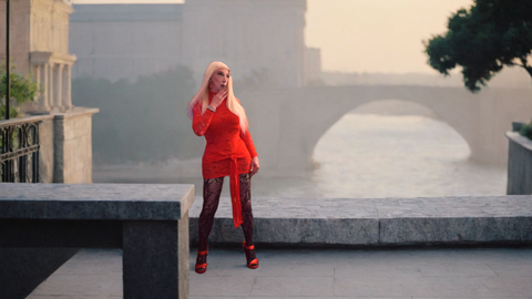 Pic of Beautiful Transgender Girl Modeling Valentine's Day