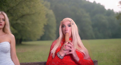 Pic of Beautiful Transgender Girl Modeling Valentine's Day