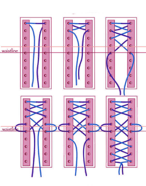 How To Lace A Corset Back